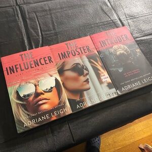 Adriane Leigh Book Set - The Influencer, The Imposter, The Intruder